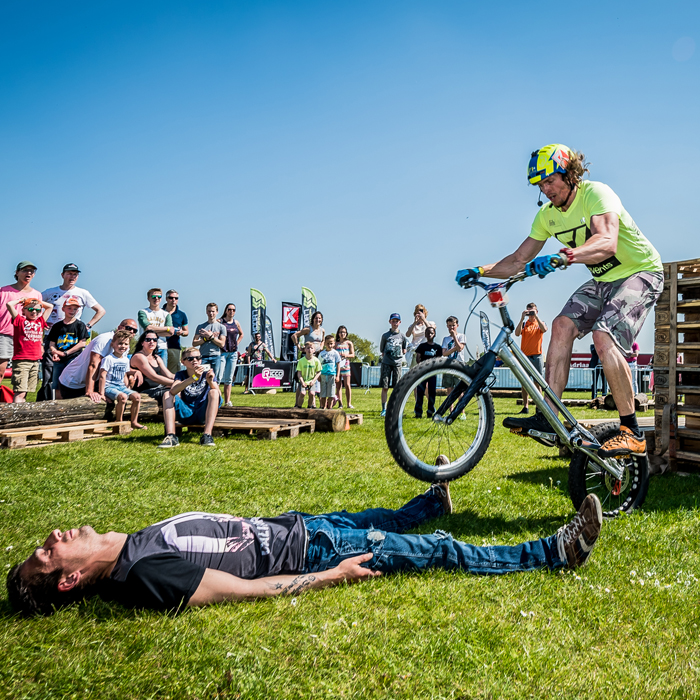 Papendal flatland bike trial